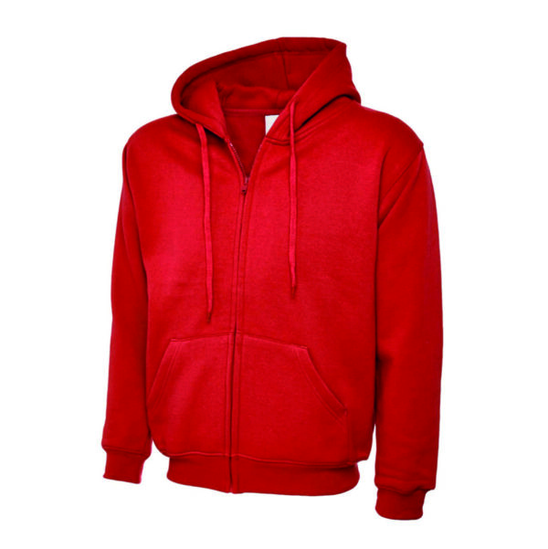 UNEEK UC504 Classic Full Zip Hooded Sweat