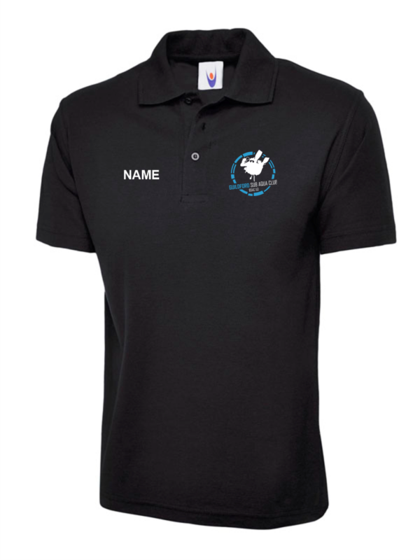 Guildford BSAC Scuba Diving Club Mens Polo Shirt