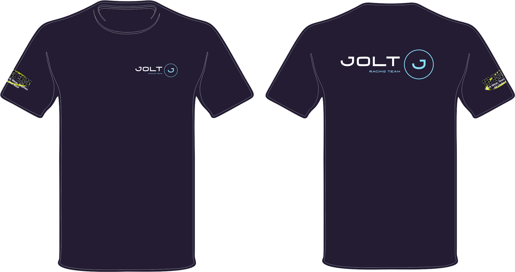 JOLT Racing Team T-Shirt - The Black Shack Ltd
