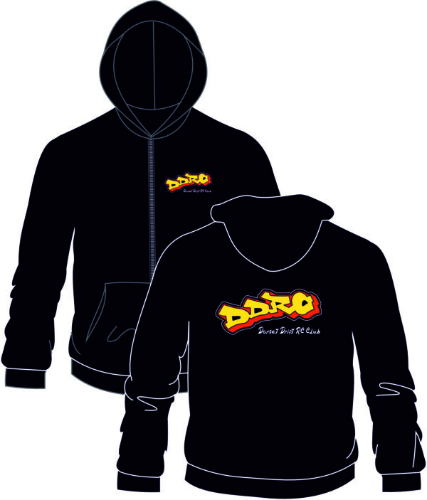 Dorset Drift RC Club Zipped Hoodie
