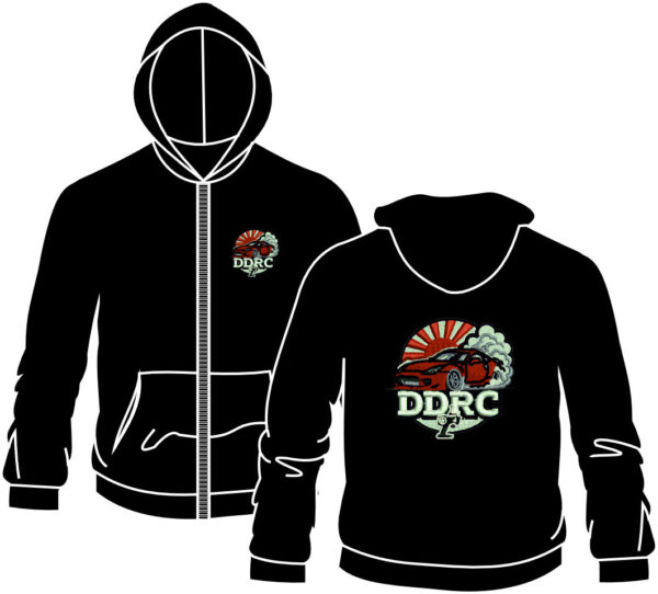 Dorset Drift RC Club Zipped Hoodie