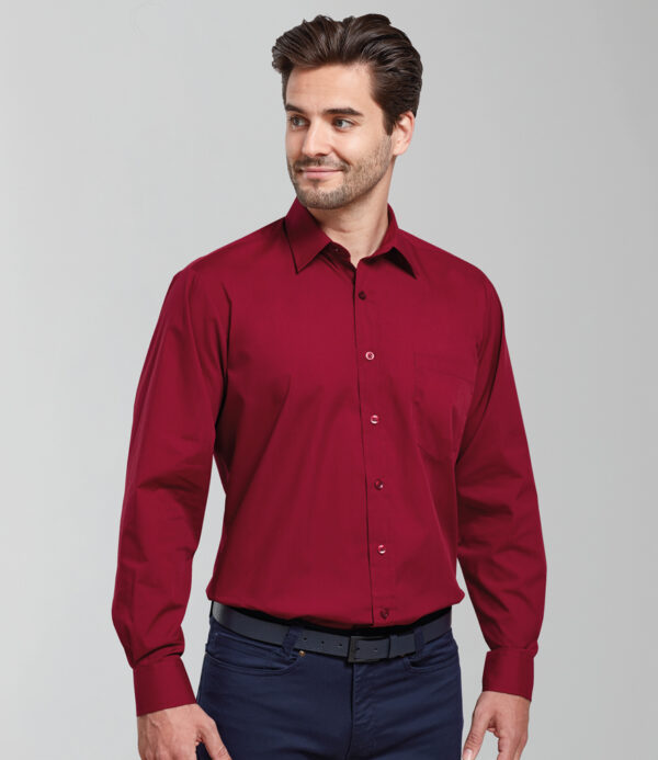 PR200 Premier Long Sleeve Poplin Shirt