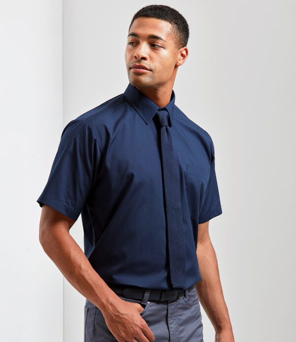 PR202 Premier Short Sleeve Poplin Shirt