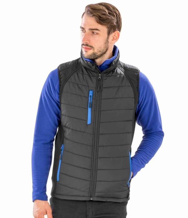 RS238 Result Recycled Compass Padded Gilet