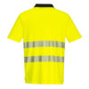 DX412 - DX4 Hi-Vis Zip Polo Shirt S/S - Image 2