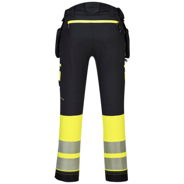 DX445 - DX4 Hi-Vis Detachable Holster Pocket Class 1 Trousers - Image 2