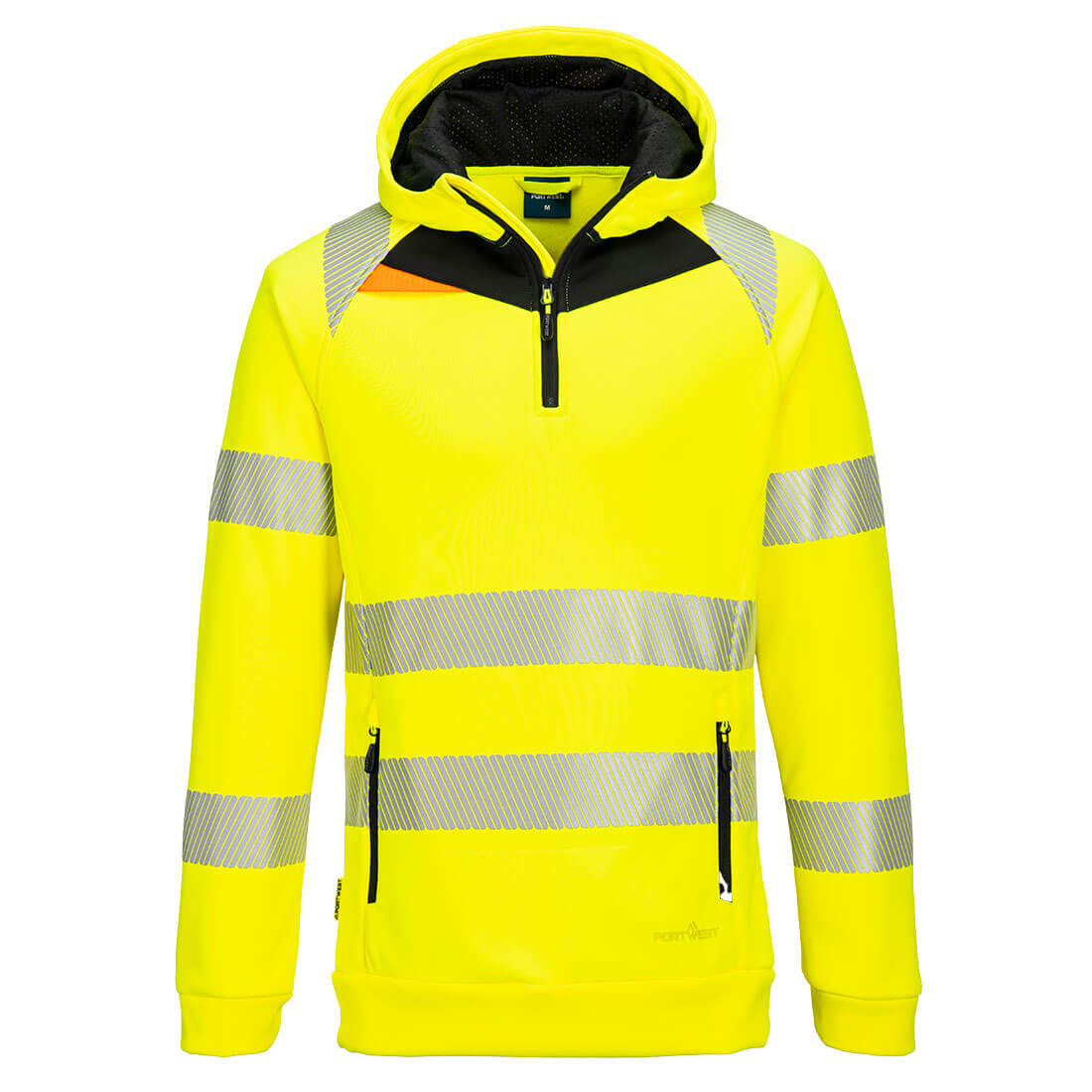 Hi vis quarter zip sale