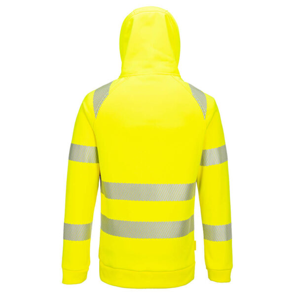 DX482 - DX4 Hi-Vis Quarter Zip Hoodie - Image 2