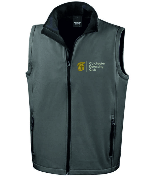 Colchester Detecting Club RS232M Soft Shell Gilet