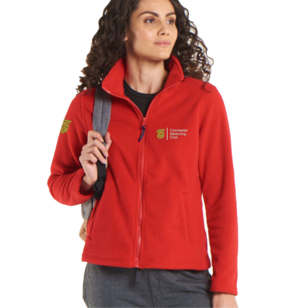 Colchester Detecting Club UC608 Ladies Full Zip Fleece
