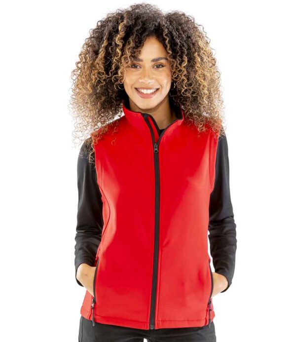 RS232F Result Ladies Soft Shell Gilet