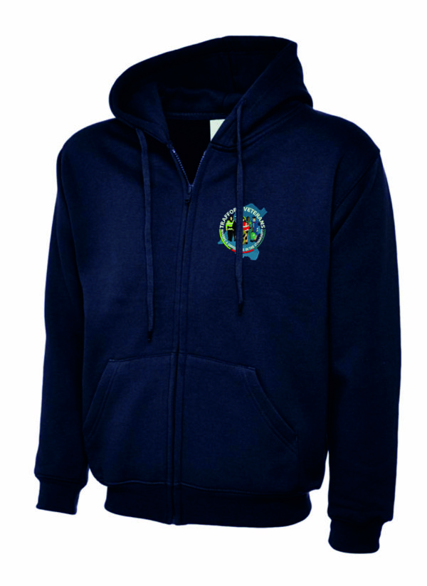 Trafford Veterans UC504 Zipped Hoodie