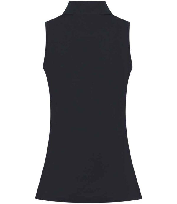 Newlands Corner Riding Club H477 Henbury Ladies Sleeveless Coolplus® Polo Shirt - Image 3