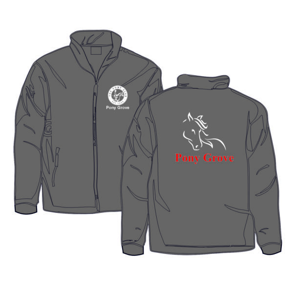 Pony Grove UC604 Unisex Full Zip Fleece - Image 2