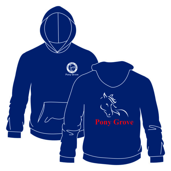 Pony Grove UC503 Children's Classic Hoodie - Image 2