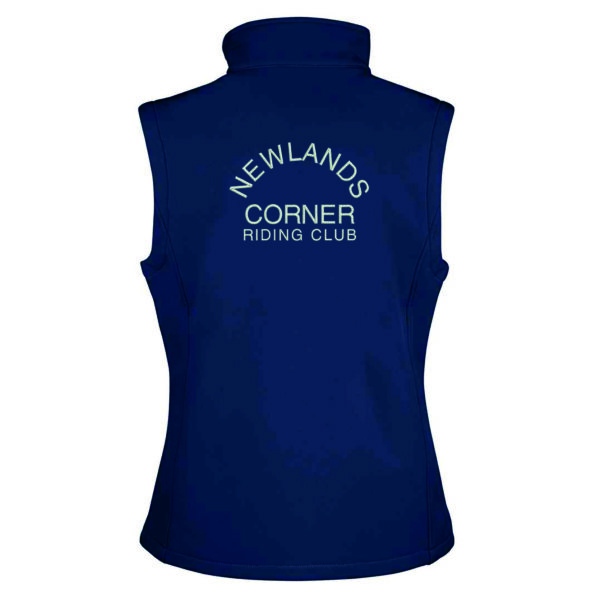 Newlands Corner Riding Club RS232F Result Core Ladies Hooded Soft Shell Gilet - Image 2
