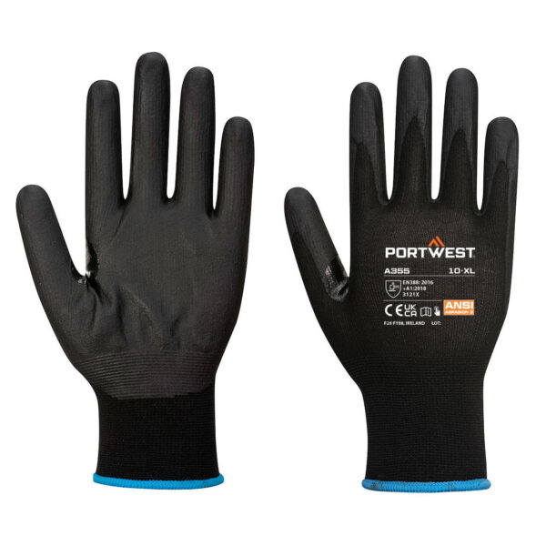 A355 Grip 15 Nitrile Foam Touchscreen Glove