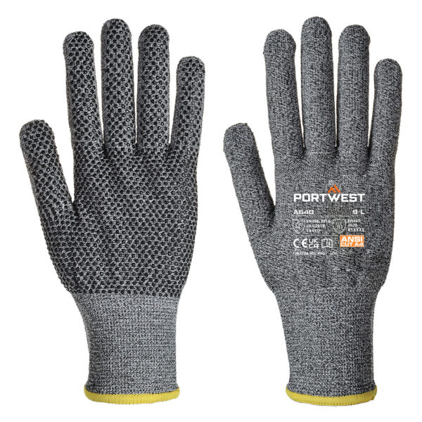 A640 Cut D13 PVC Dot Glove