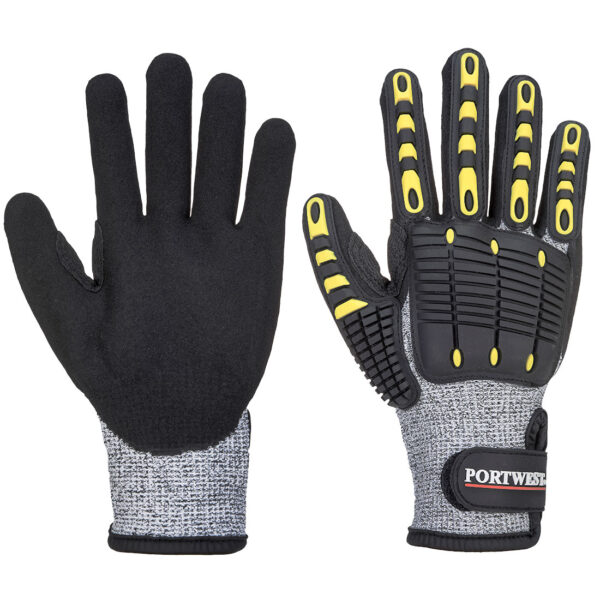 A722 Impact C13 Nitrile Sandy Reinforced Palm Glove