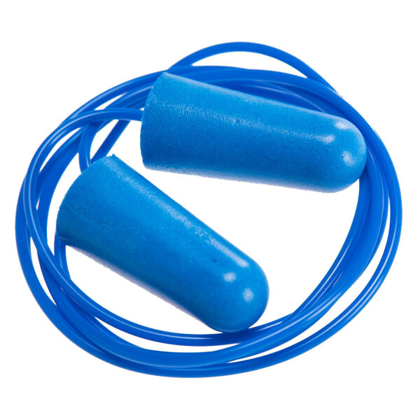 EP30 Detectable Corded PU Ear Plugs (200 Pairs)